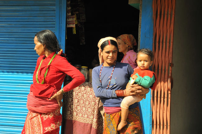 ブラフマン族の人たち　　ヒンズー教です