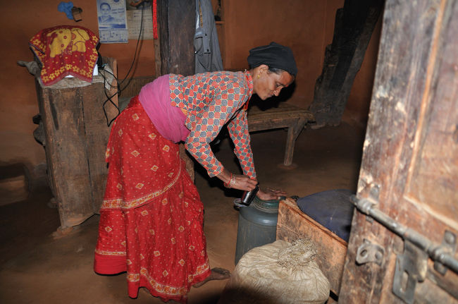 チョッピリ味を・・・