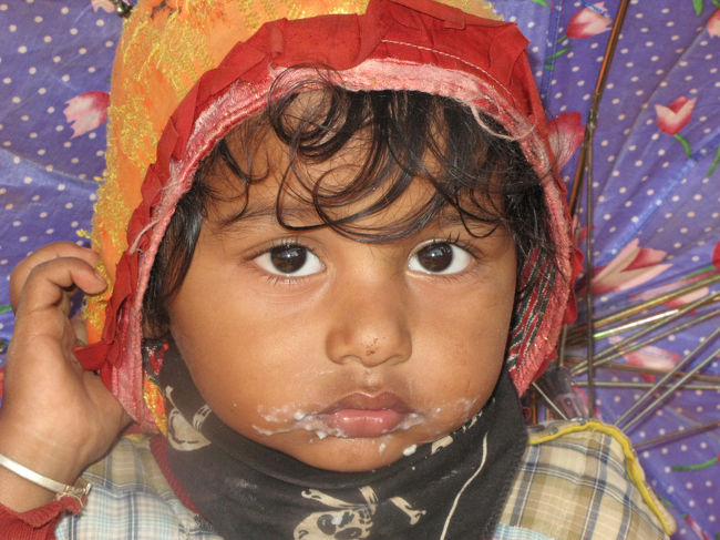 口の周りは見ないで〜<br />目が素晴らしい