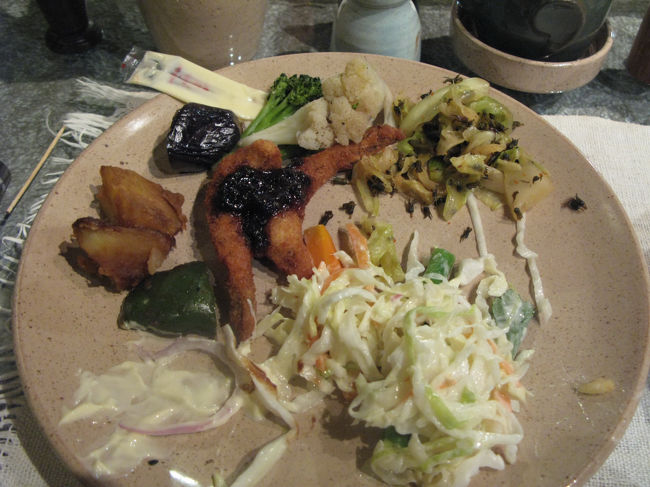 今回もエビ天などの和食、全部日本から輸入しているそうです。