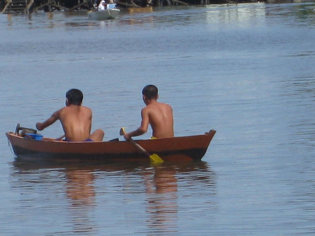 水上生活の人達