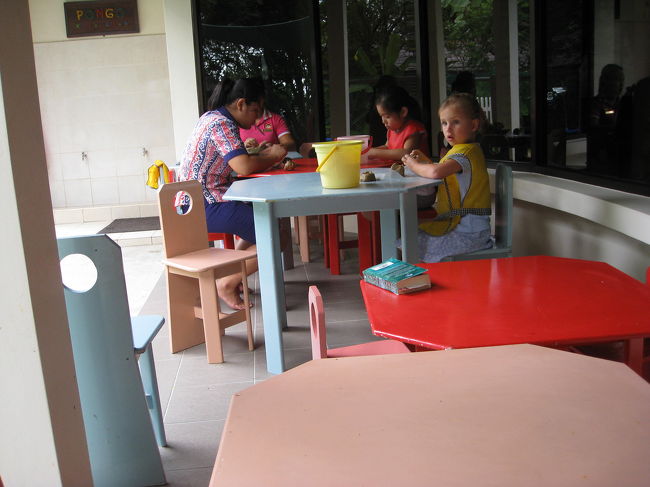 ラサリアホテルのキッズクラブの様子