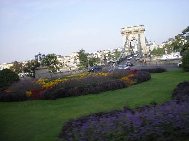 くさり橋が見えた