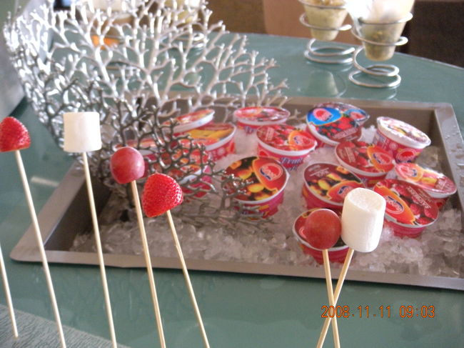 朝食ビュッフェ