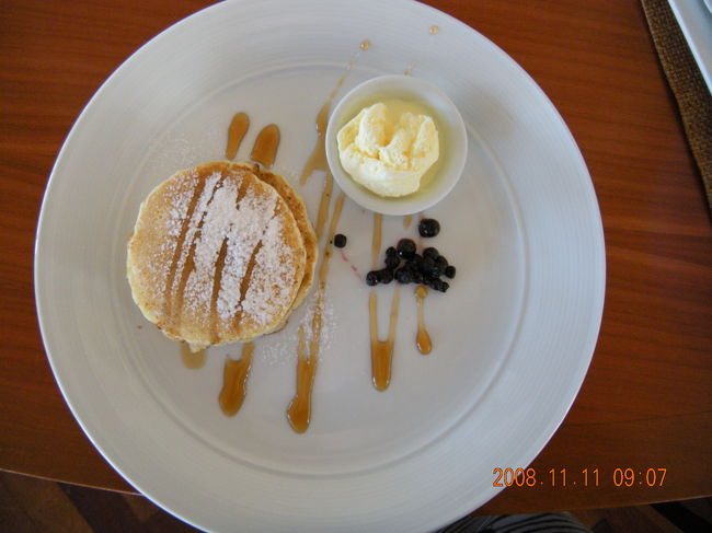 朝食アラカルト<br />パンケーキ