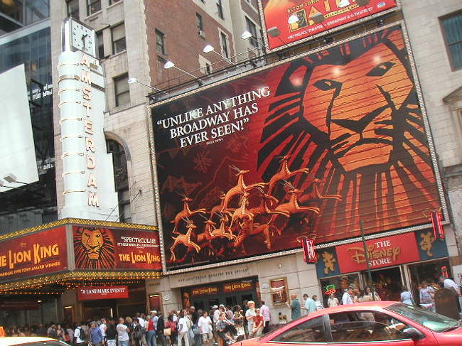 ブロードウェイミュージカル「The Lion King」観劇。<br /><br />言うまでもありませんよね。名作です。