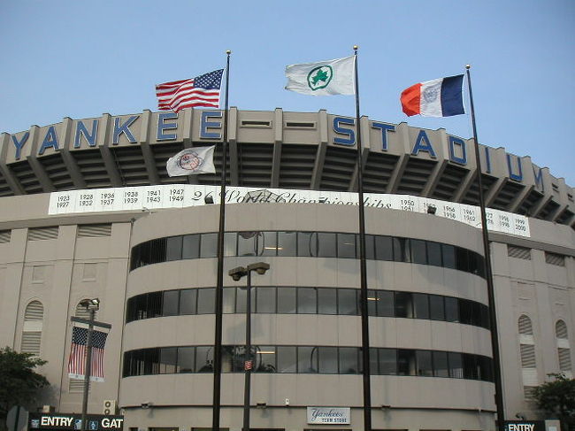 ヤンキースタジアムへ。NYY-TOR観戦。