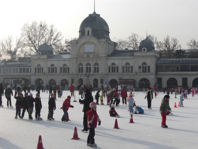 なーんだ、スケート場でした。