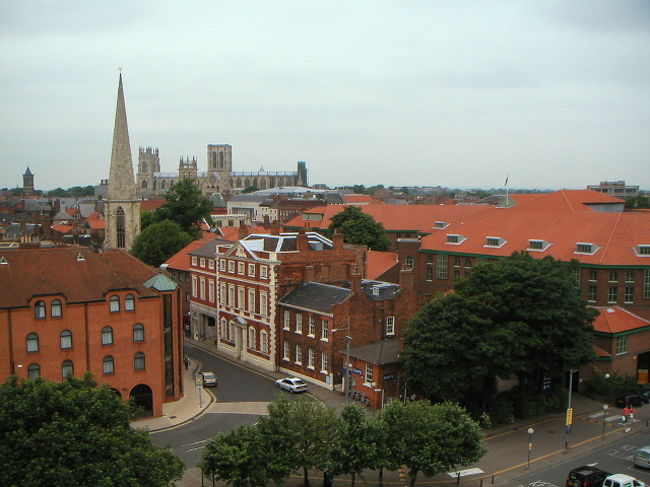 ヨークの街は、中世の面影をそのまま残した、歴史を感じる街です。