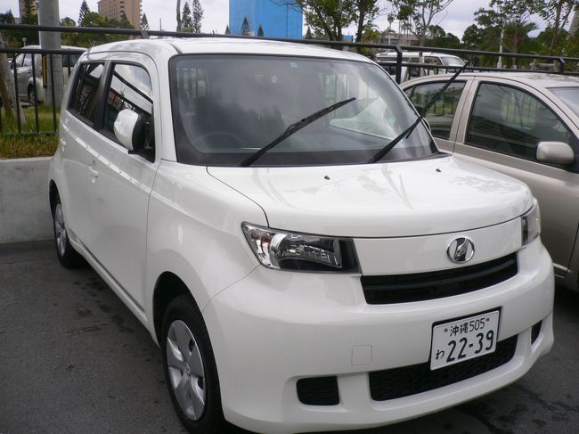 いつものレンタカー屋さんで　Bｂをレンタ。