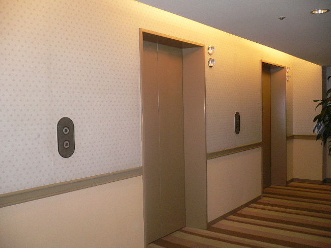 6階エレベーターホウル<br /><br />ホテルが古いのか　暗い感じ。