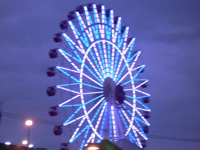 夕食までの時間をアメリカンビレッジですごしました。