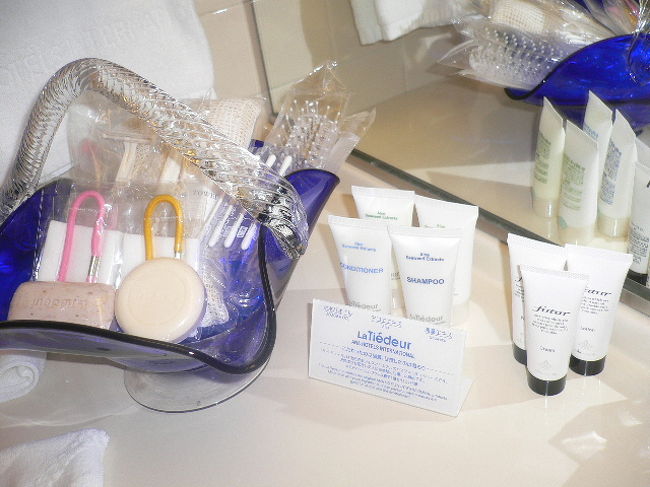 こだわりのアメニティー！<br /><br />私は勝手にこれが万座ビーチホテルだと思っています^^<br /><br />