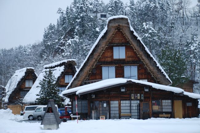 雪に煙る合掌造り、冬の白川郷』白川郷(岐阜県)の旅行記・ブログ