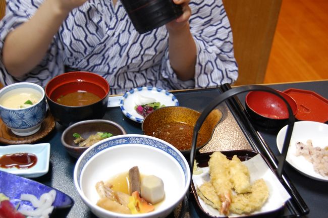 知人Ｒ撮影<br />この食事と温泉のセットプランです。