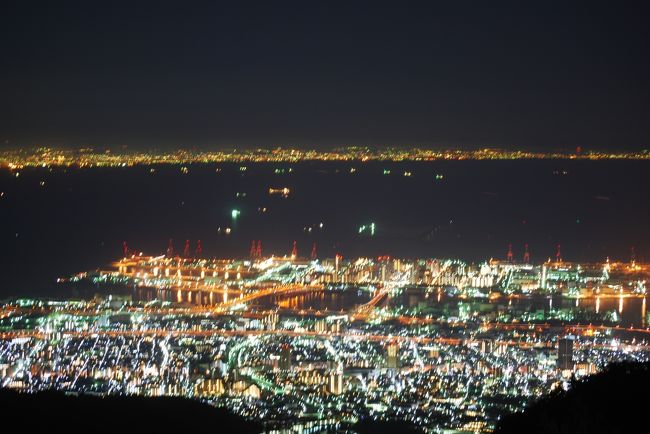 六甲山の夜景<br />その壱