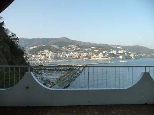 ロビーからの眺め。