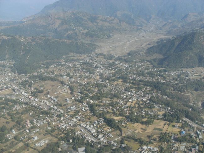 <br />　ポカラ市街の様子