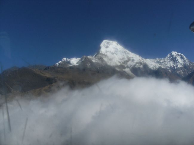 <br />　アンナプルナ山系を堪能した・・・