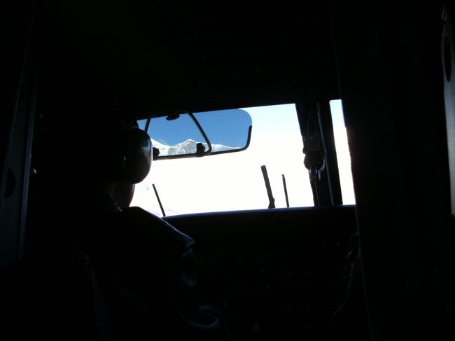 <br />　コックピットからの様子