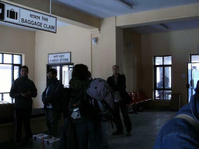 <br />　バッゲージクレイム（荷物受け取り場）も、閑散としている・・