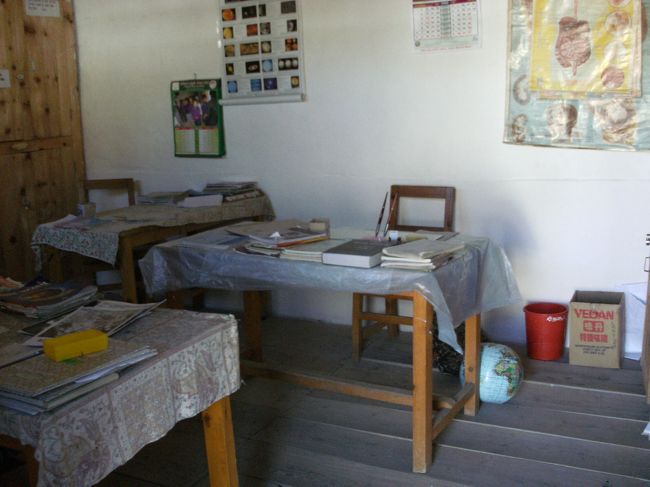 <br />　　簡素な職員室・・