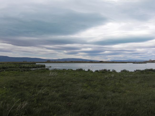 ニメス湖。<br /><br />町の中心部から歩いて１５分くらい。<br />湖のまわりを散策する道があるということだったんだけど・・・<br /><br />どこにあるの？