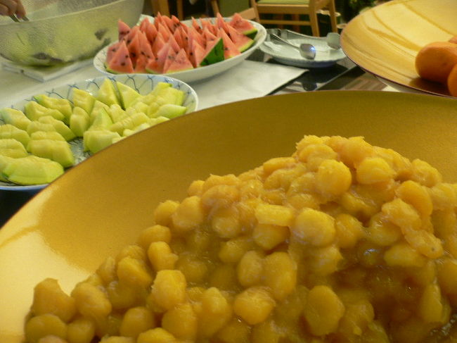 セットメニュー＋デザートビフェ<br /><br />栗きんとんもビフェ。