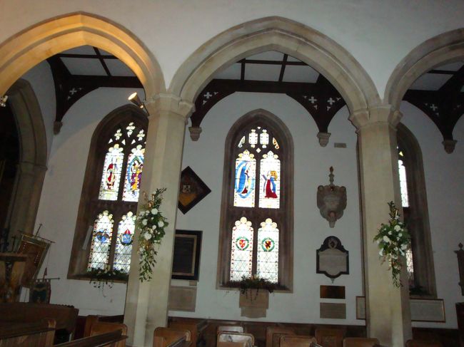 同じく教会内部