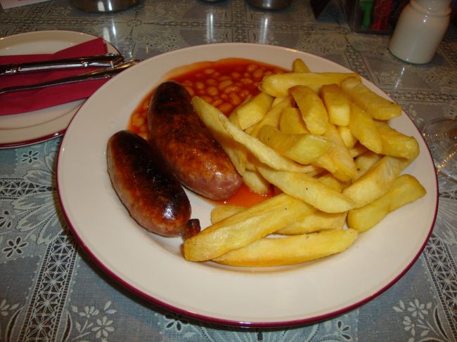 ボートン・オンザ・ウォーターへ<br />この日の昼食です。