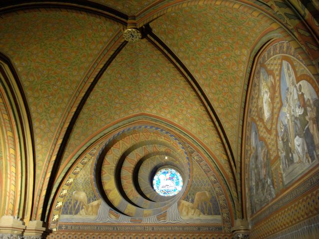 こんな面白い窓もありました。