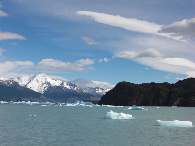 ウプサラ氷河クルーズ。