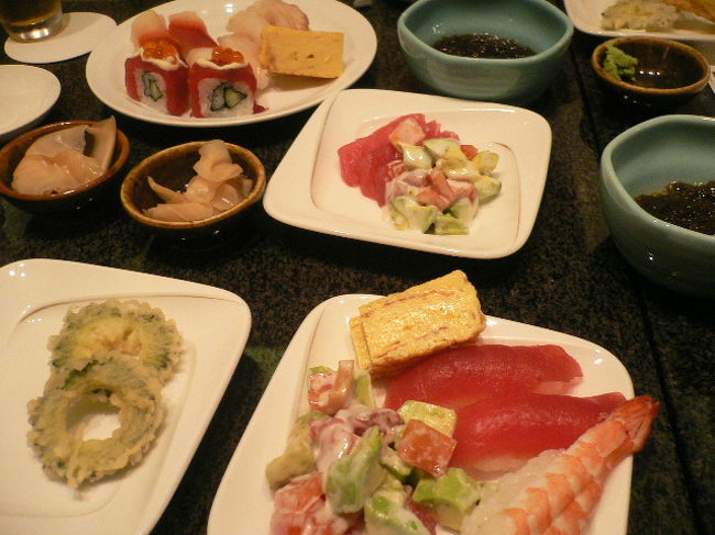 ゴーヤの天婦羅など　郷土料理も出ていました。