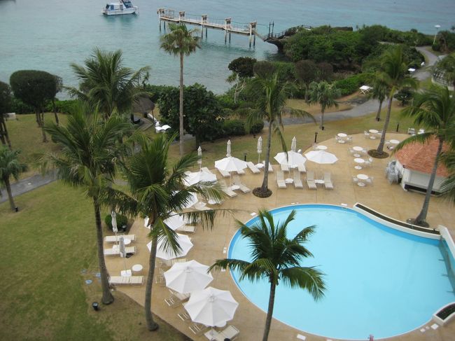 パラソルにビーチデッキ。<br /><br />プールではしゃぐ娘たちとダンナを見守りながら、<br />デッキで優雅に読書するリモコ。<br /><br />あぁ〜妄想が先走る・・・