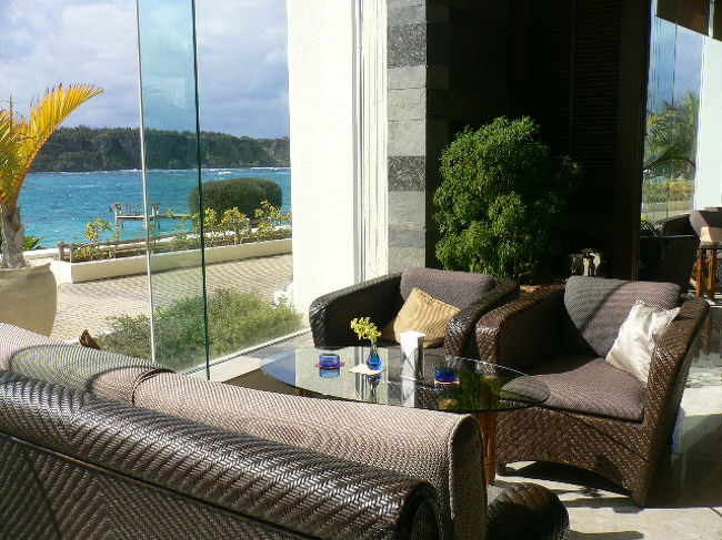 ラウンジからの景色もいい感じ♪<br /><br />帰りたくな〜い．