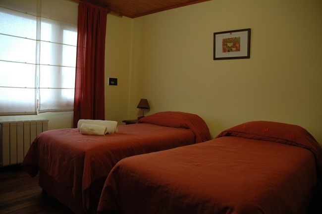 一人なのにツインの部屋でした。<br />落ち着いていていい感じ。