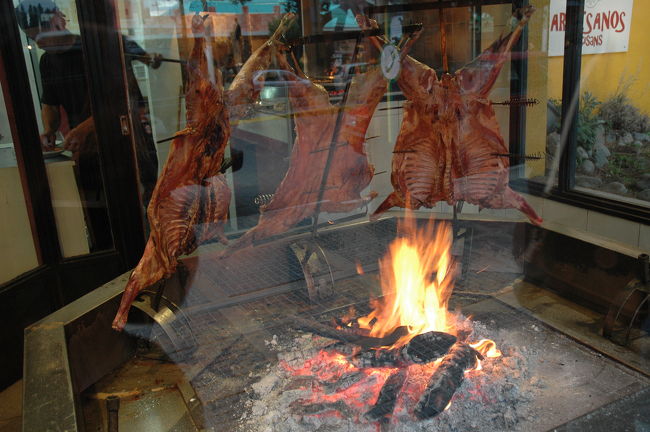 豪快な子豚の焼き方