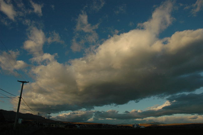 パタゴニアの主役は移り変わる雲かもしれません。