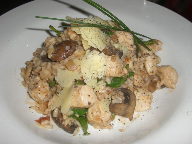 お米が食べたくて頼んだリゾット。<br />残念ながら２日目のリゾットのほうがおいしかったです。