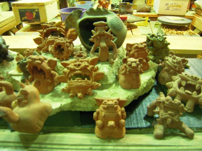 いろんなシーサー