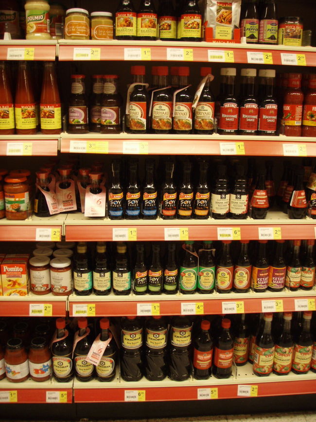 醤油の種類が多い…。