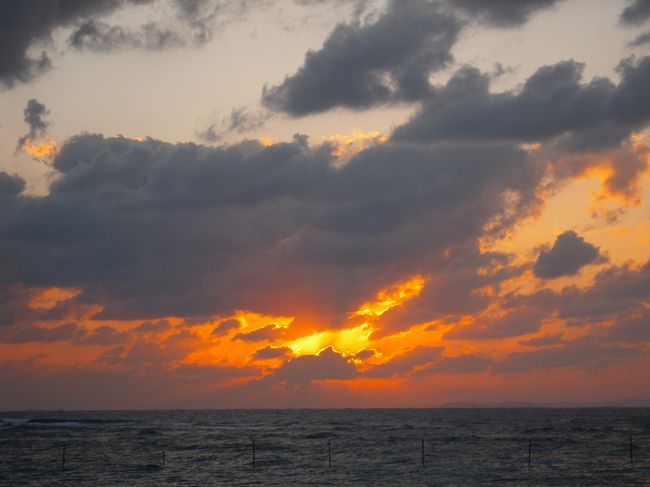 と、思ったのもつかの間。<br />すぐに雲がかかってしまいました。<br />わざわざ行ったのに残念。。