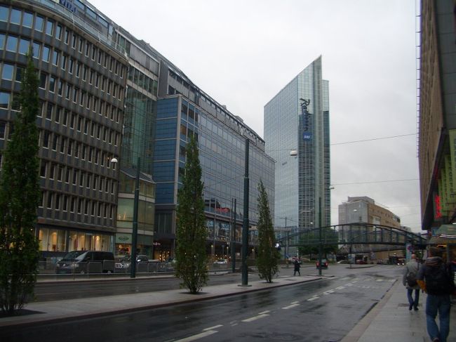 オスロの町並みですかね。