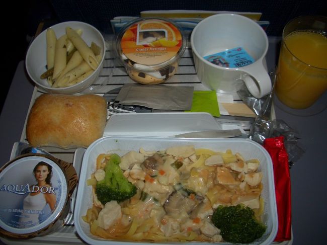 スカンジナビア航空の機内食