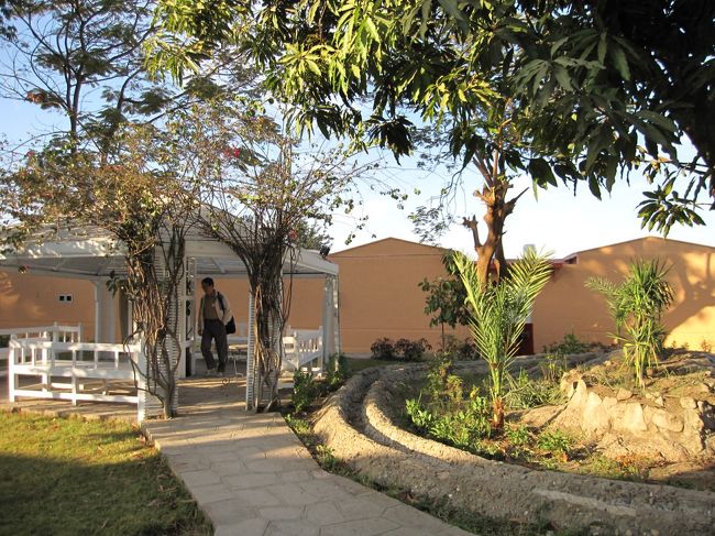 お庭も見渡せるようになっています。<br />（中には家庭菜園ぽいものも？）