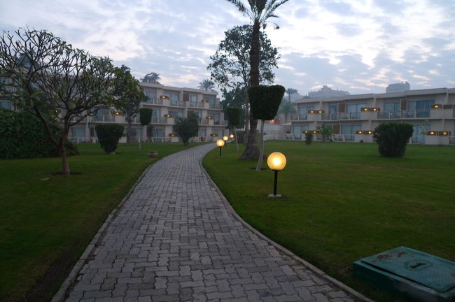 部屋はレセプション棟と別棟