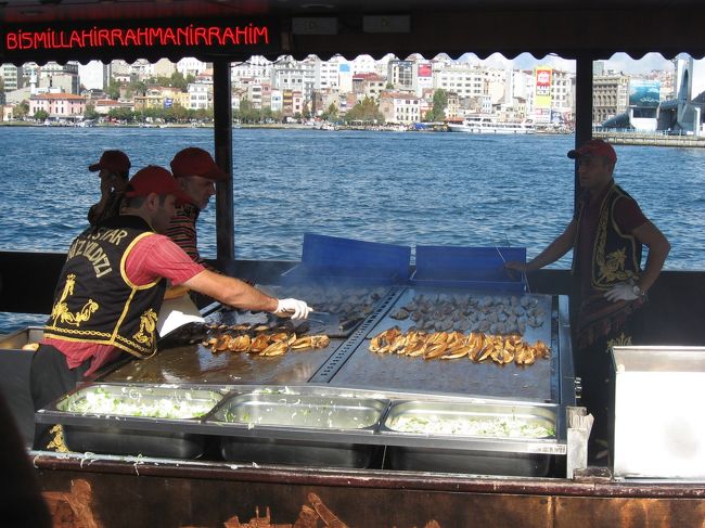 ゆらゆら船がすごい勢いでゆれていました〜