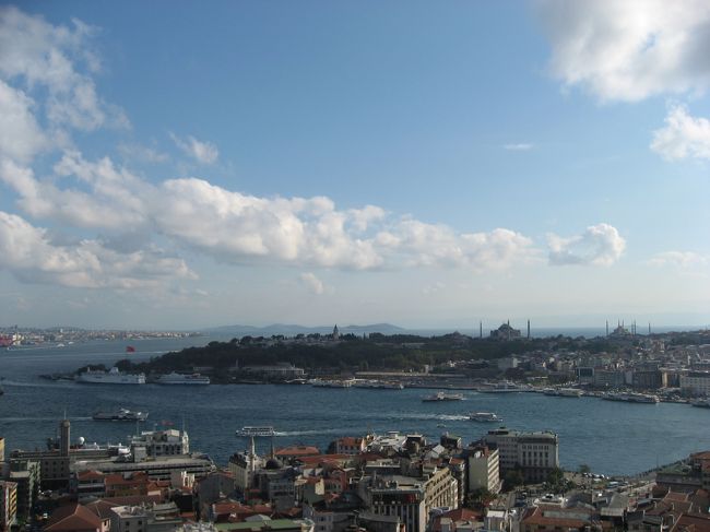 ☆ガラタ塔からの眺め<br />トプカプ宮殿→アヤソフィア→ブルーモスク
