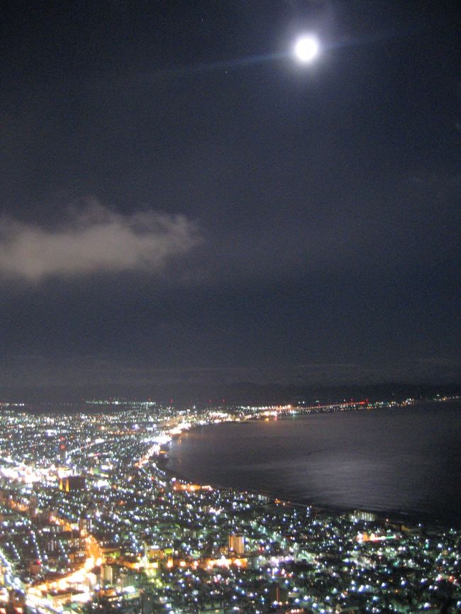 満月がきれいでした。