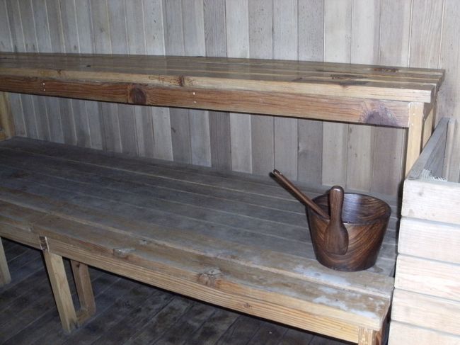 <br />　食事の後、上の階にサウナ風呂があるというので見せてもらった、<br /><br />　日本から団体さんがやってきたときに営業するようだ、